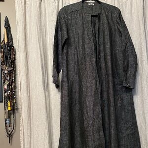 Pure Linen Handmade Coat